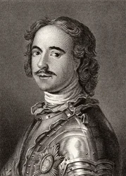 Peter I. (1672-1725) Peter der Große, Zar von Russland